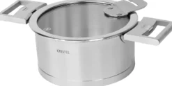 CRISTEL Lot de 3 couvercles plats 16/18/20 cm Strate Amovible