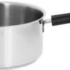 CRISTEL Série de 3 casseroles Mutine 2 fixe avec poignée Bakelite noire