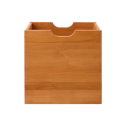 Cube de rangement bois massif Cyriel