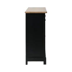 Desserte bois massif 2 portes 2 tiroirs 115 cm Embellie
