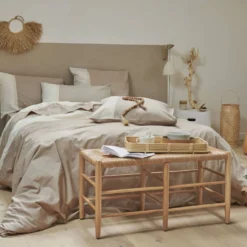 Drap housse coton bio Rhea