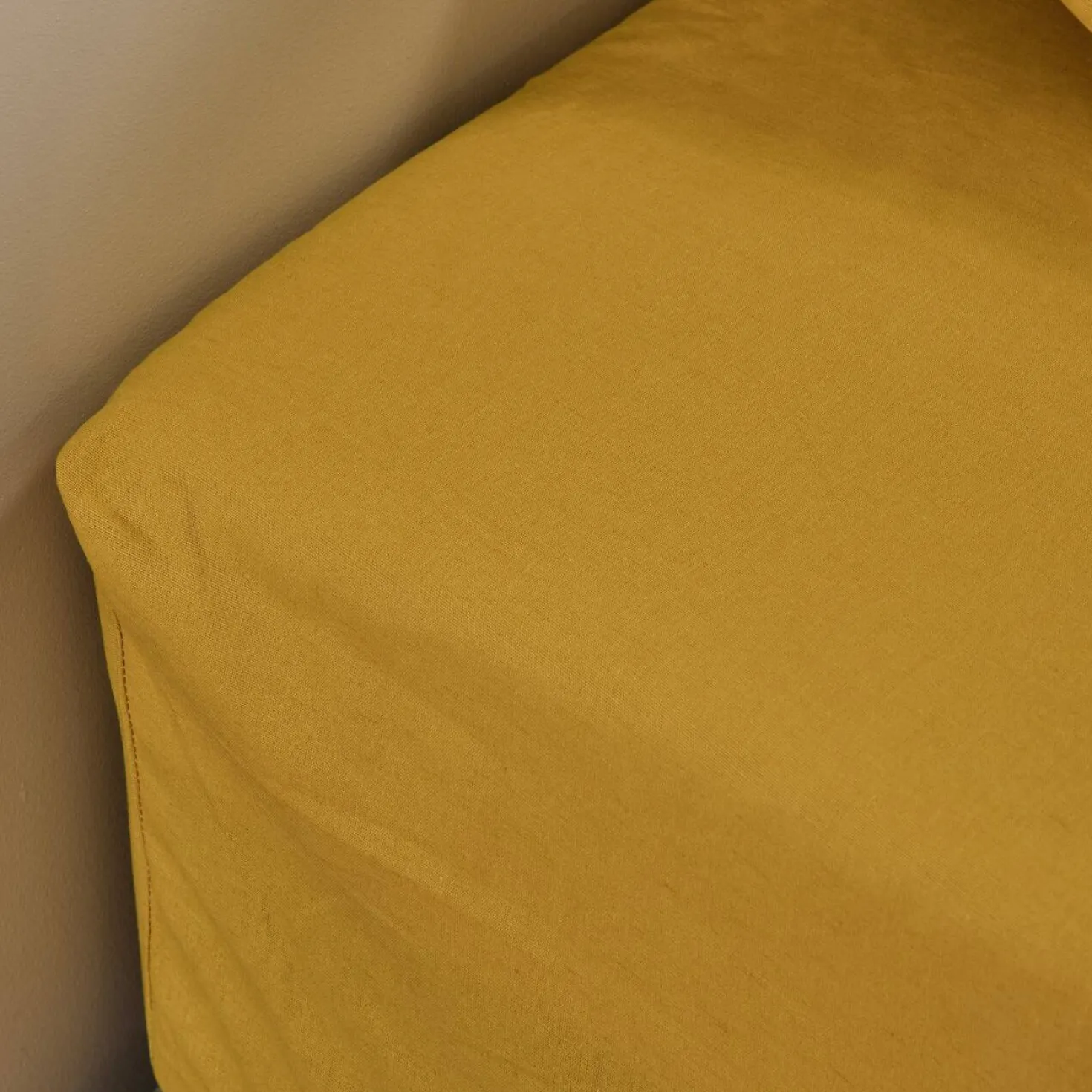 Drap housse coton lin Valentine