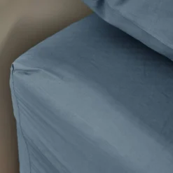 Drap housse coton lin Valentine