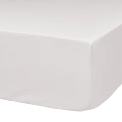Drap housse grand bonnet 40cm percale bio Elise