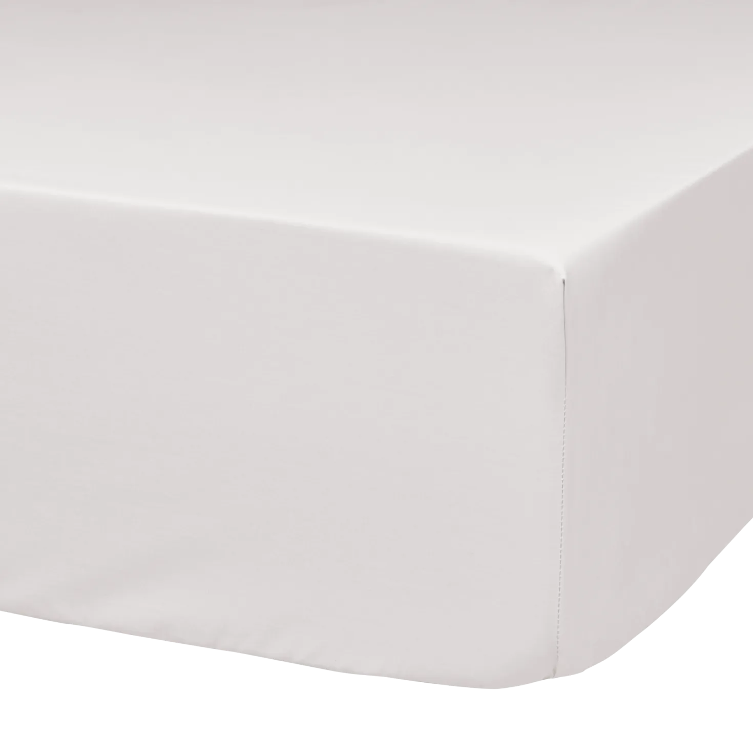 Drap housse grand bonnet 40cm percale bio Elise