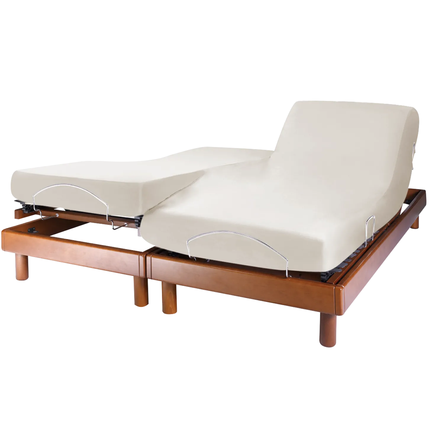 Drap housse literie de relaxation percale bio Elise