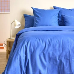 Drap plat coton lin Valentine