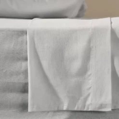 Drap plat coton lin Valentine