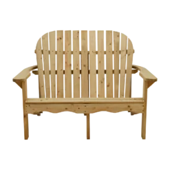 EKJU Banquette 2 Places Ezra en Bois