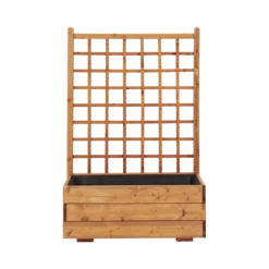 EKJU Jardinière avec Trellis en Bois Elsie