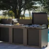 ENO Cuisine 3 modules avec évier, Classic Gris Cargo