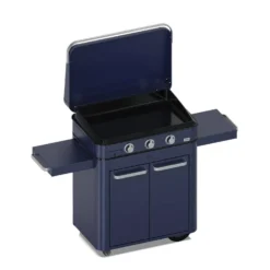 ENO Ensemble Plancha et Chariot EnoSign 80 Gaz - Bleu Navy