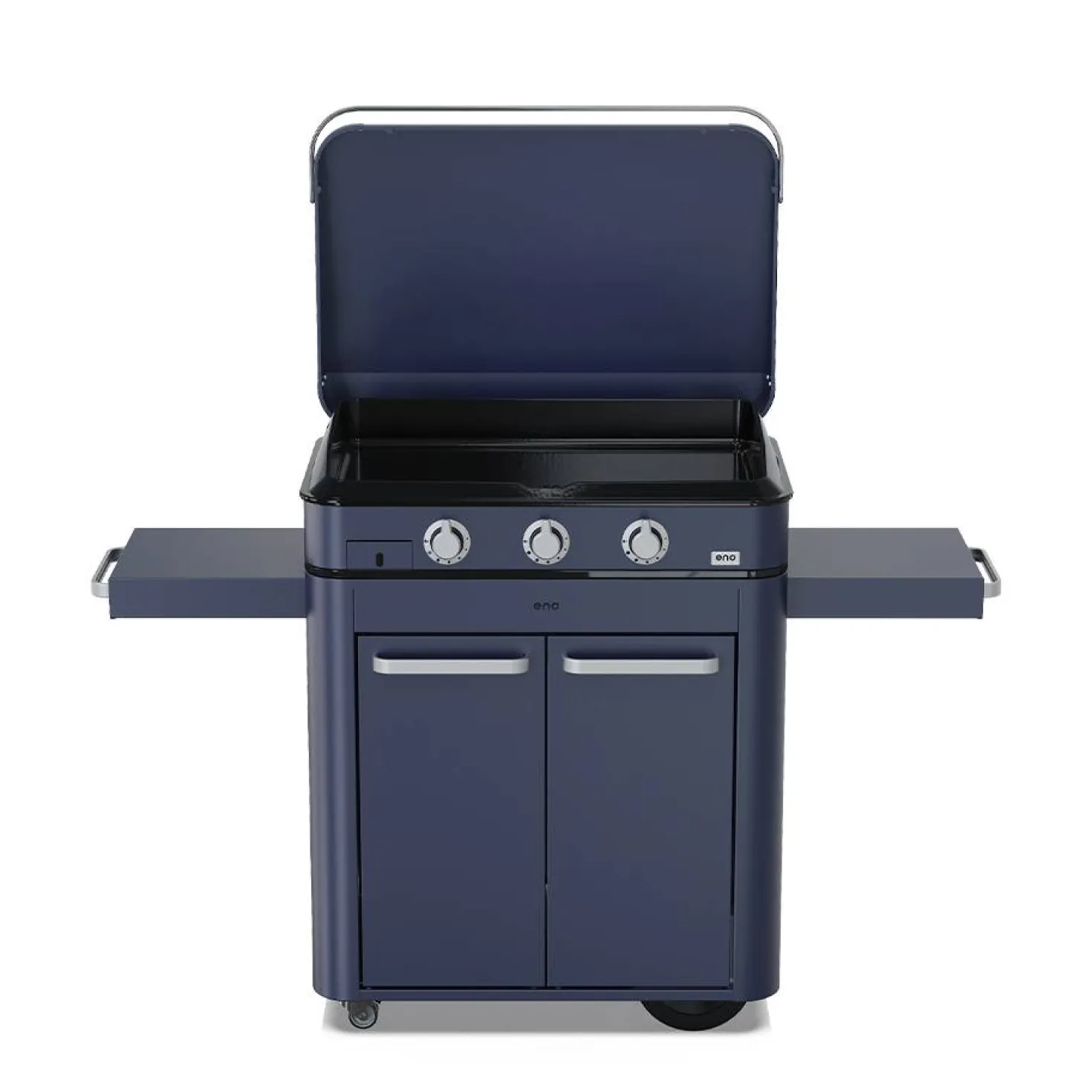 ENO Ensemble Plancha et Chariot EnoSign 80 Gaz - Bleu Navy