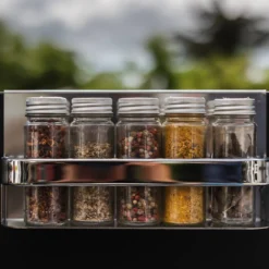 ENO Kit 4 Accessoires pour Cuisine d'Extérieur Modulo en Inox