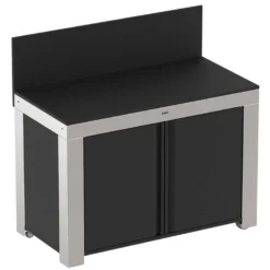 ENO Meuble de Cuisine pour Plancha 120 x 60 cm Félix en Inox