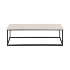 EREME Table Basse 120 x 60 cm Ruben en Acier et HPL