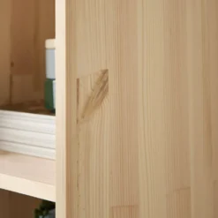 Etagère bois massif 2x3 cases Elio