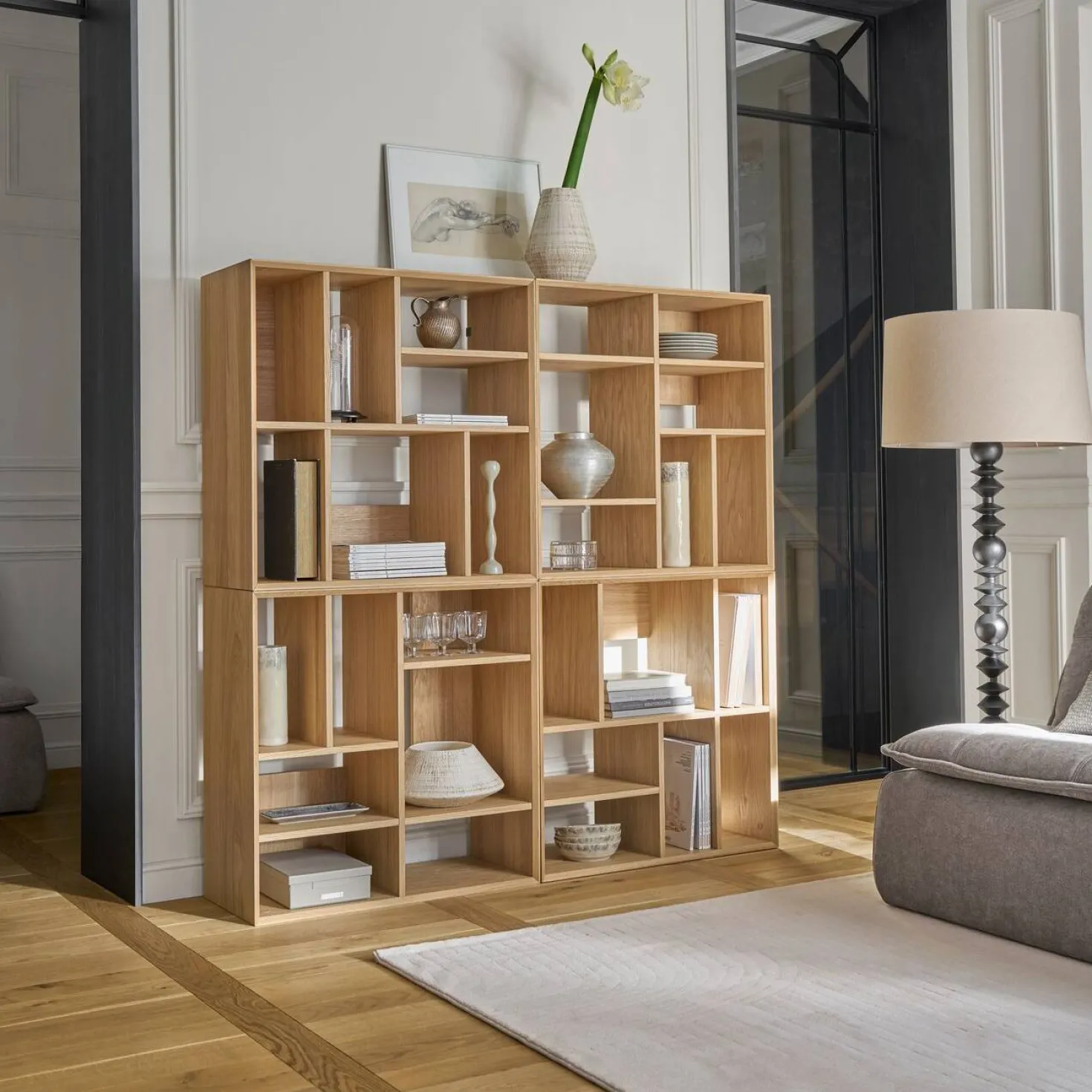 Etagère 4 modules bois Albane