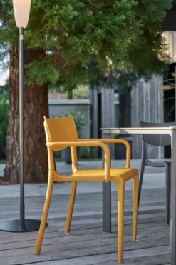 EZPELETA Lot de 2 Fauteuils Empilables Town