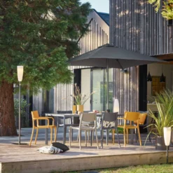 EZPELETA Parasol 250 x 250 cm Eolo en Aluminium