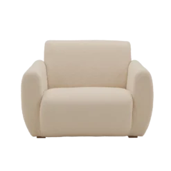 Fauteuil bouclette Ome