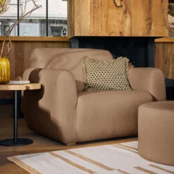 Fauteuil bouclette Ome