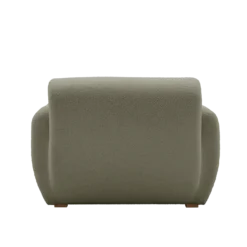 Fauteuil bouclette Ome