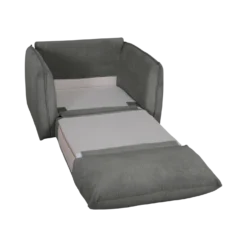 Fauteuil déplimousse velours côtelé Onyx