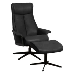 Fauteuil relax cuir Evan