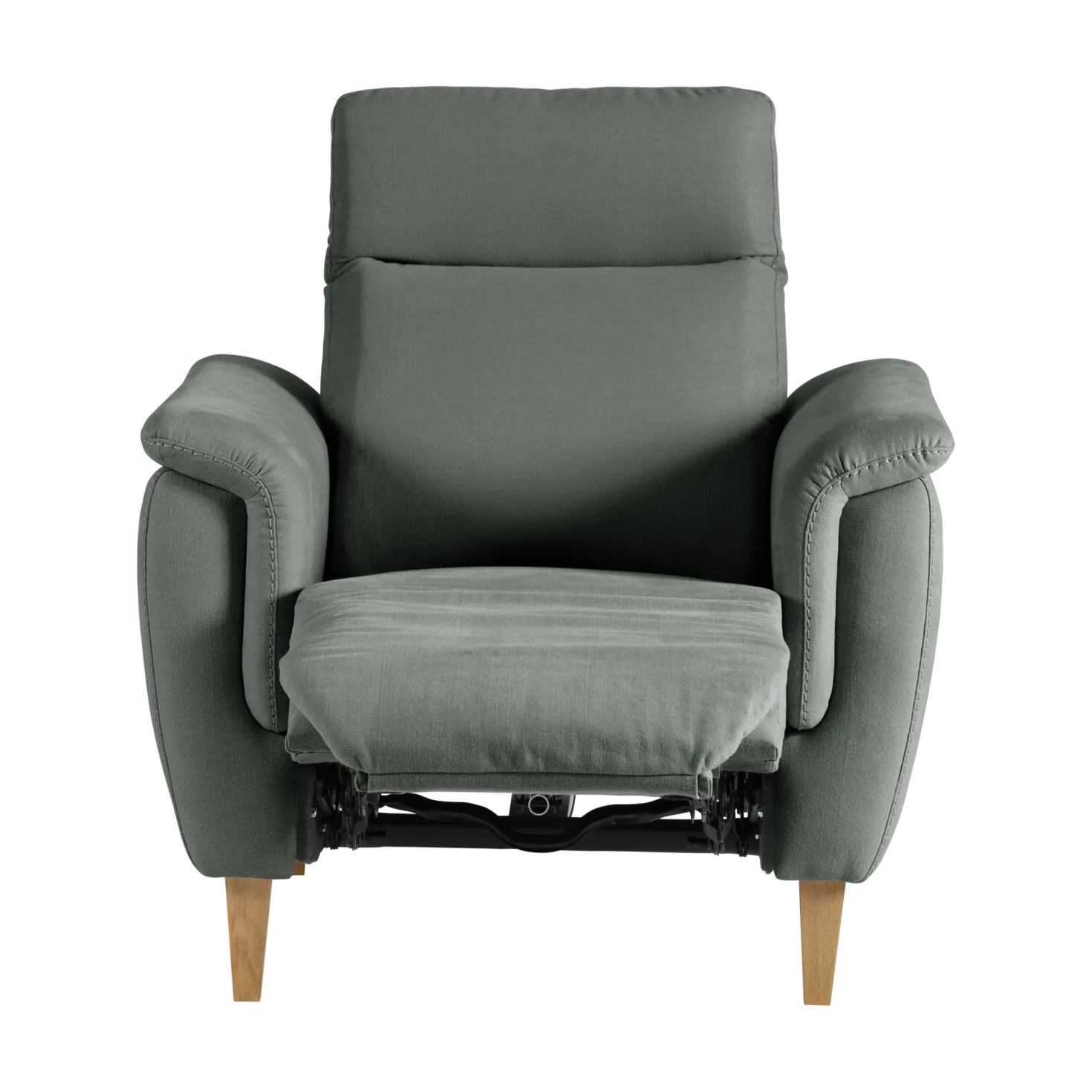 Fauteuil relax électrique coton lin Bergen