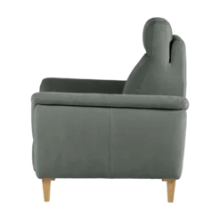 Fauteuil relax électrique coton lin Bergen
