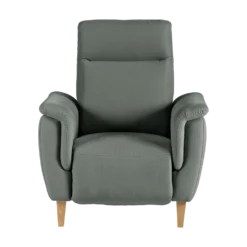 Fauteuil relax électrique coton lin Bergen