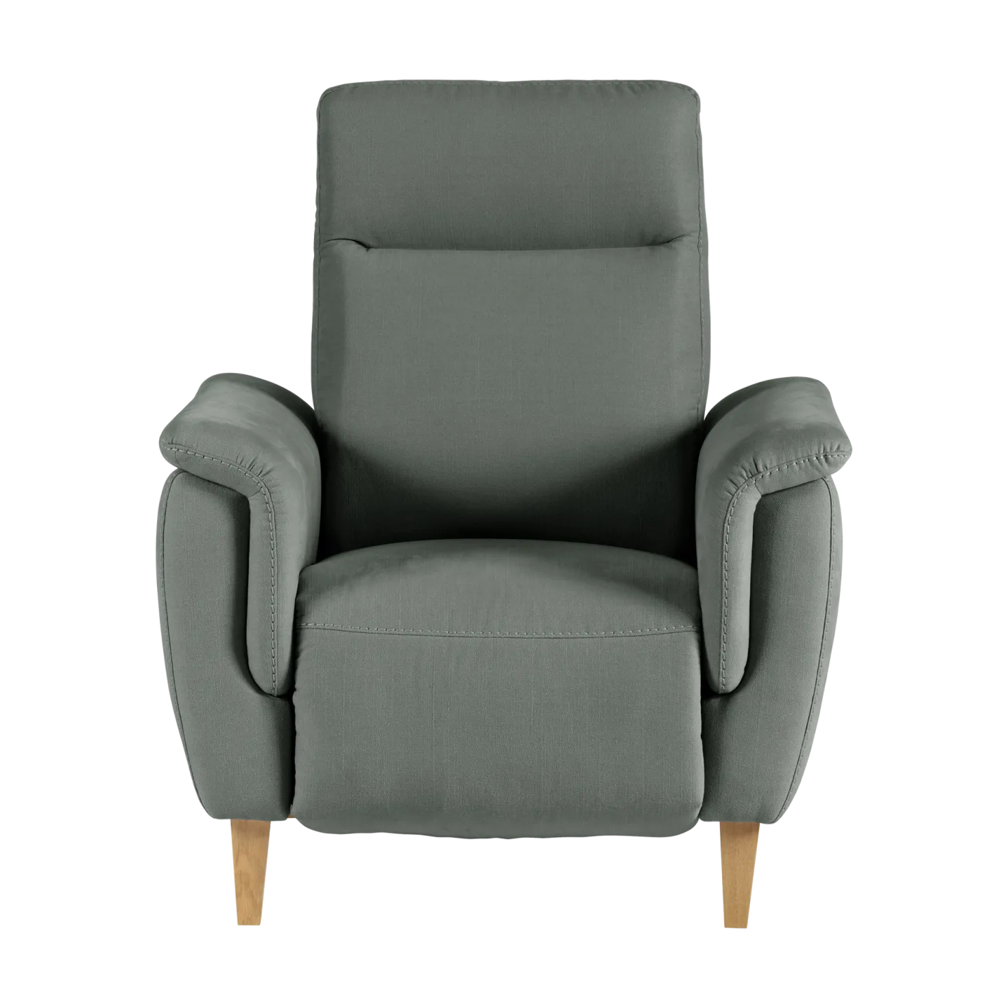 Fauteuil relax électrique coton lin Bergen