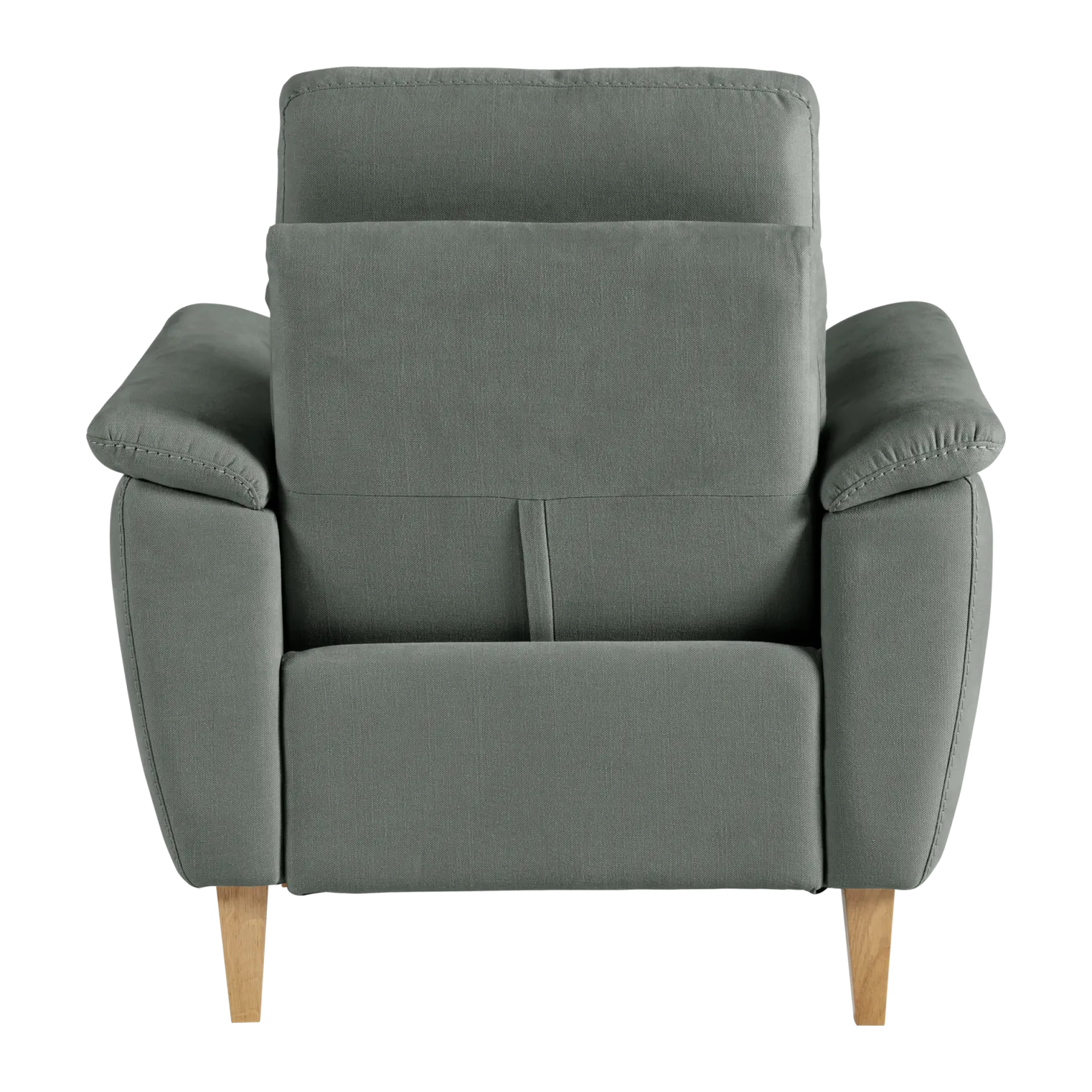 Fauteuil relax électrique coton lin Bergen