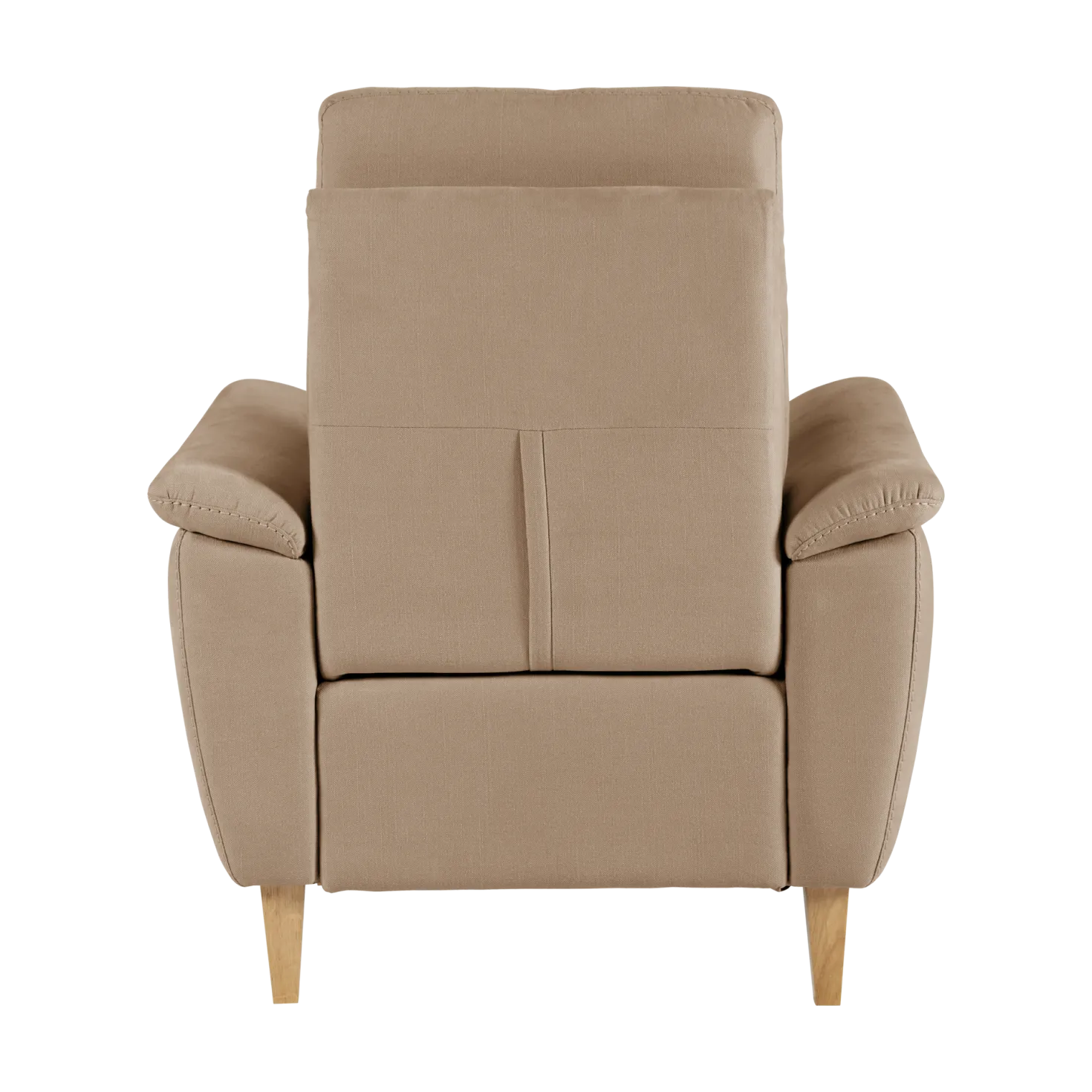 Fauteuil relax électrique coton lin Bergen