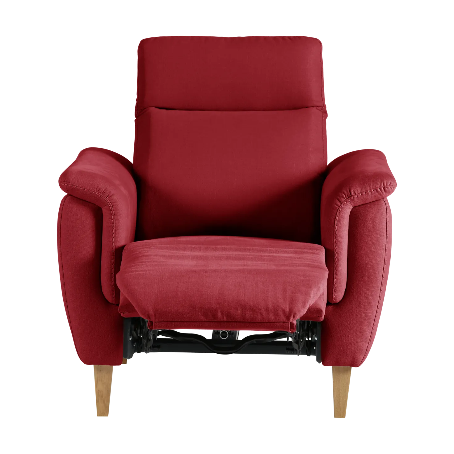 Fauteuil relax électrique coton lin Bergen