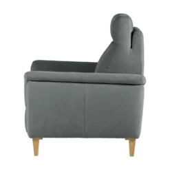 Fauteuil relax électrique coton lin Bergen