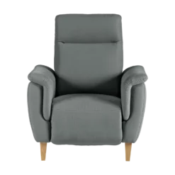 Fauteuil relax électrique coton lin Bergen