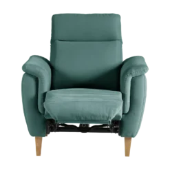 Fauteuil relax électrique coton lin Bergen