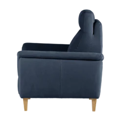 Fauteuil relax électrique coton lin Bergen