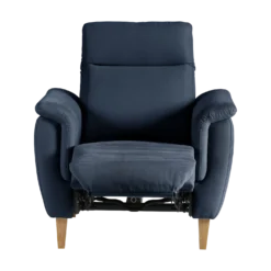 Fauteuil relax électrique coton lin Bergen