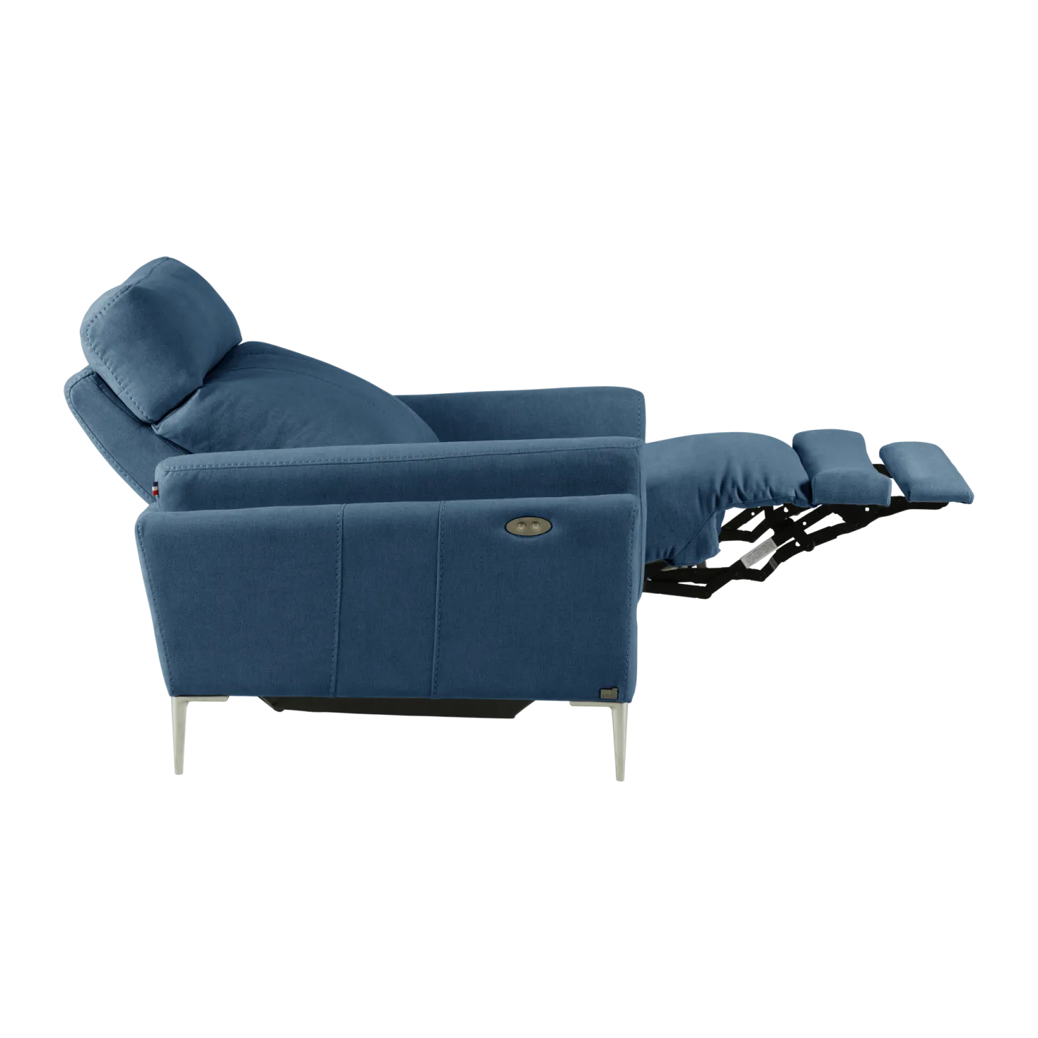Fauteuil relax électrique tissu Boston