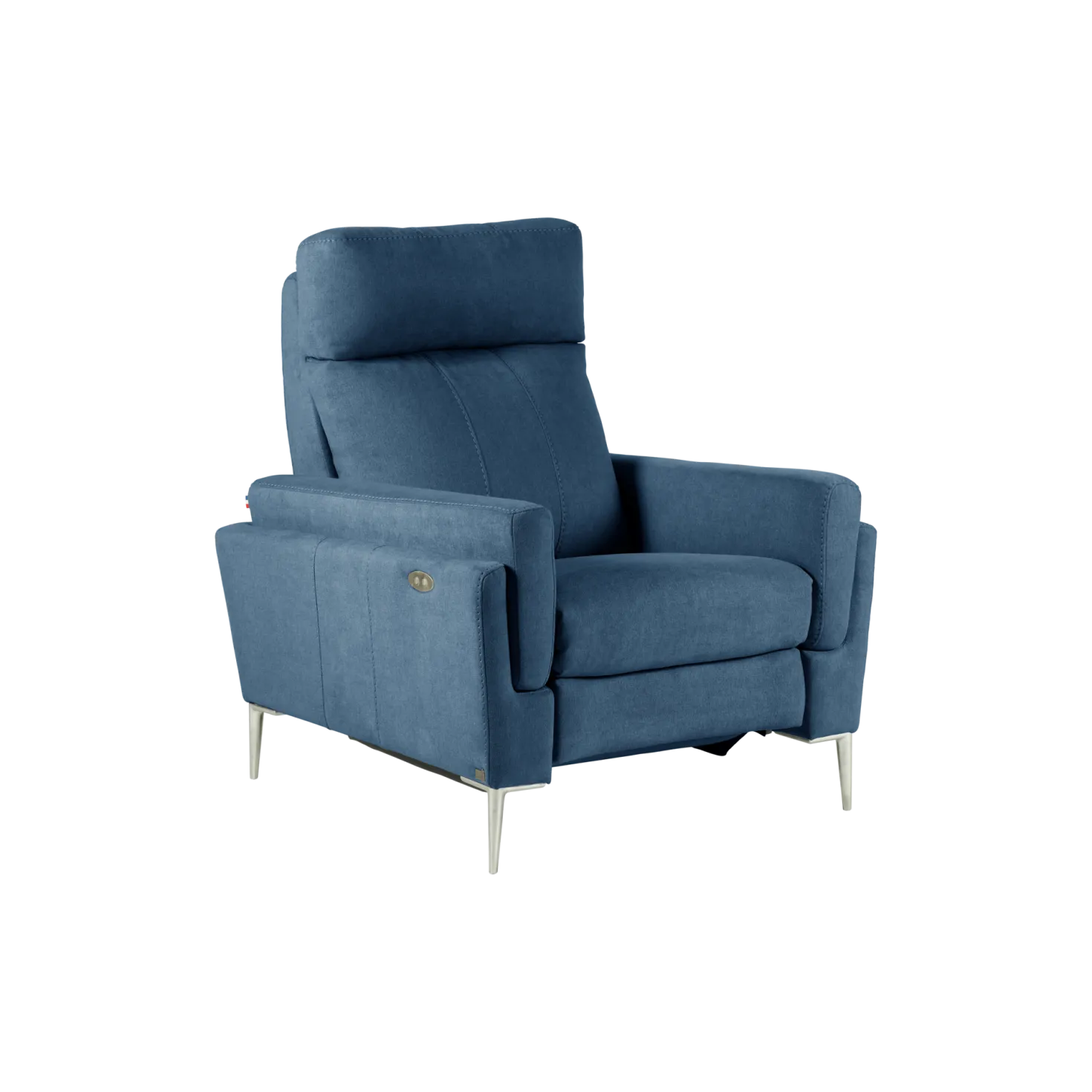 Fauteuil relax électrique tissu Boston