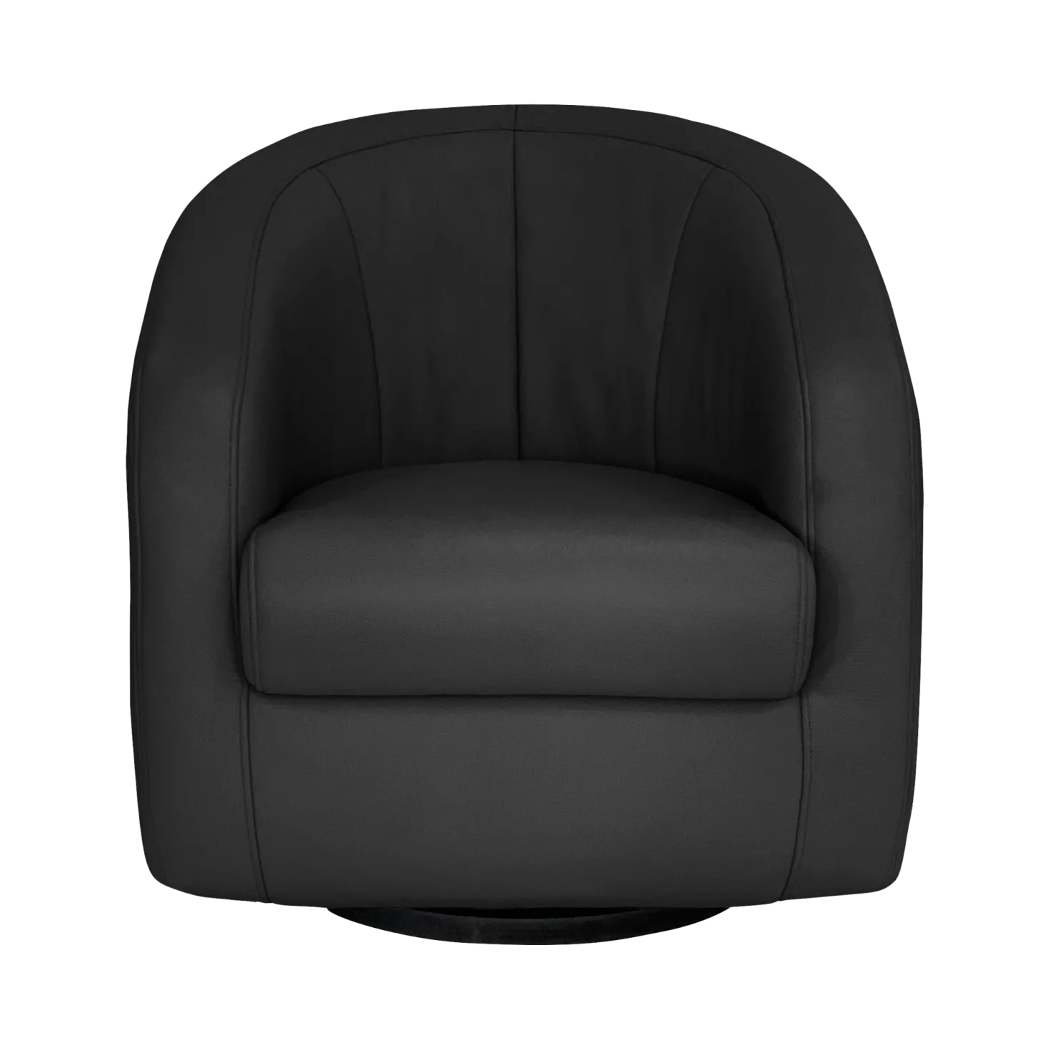Fauteuil relax pivotant cuir Colin
