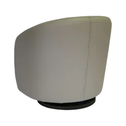 Fauteuil relax pivotant cuir Colin