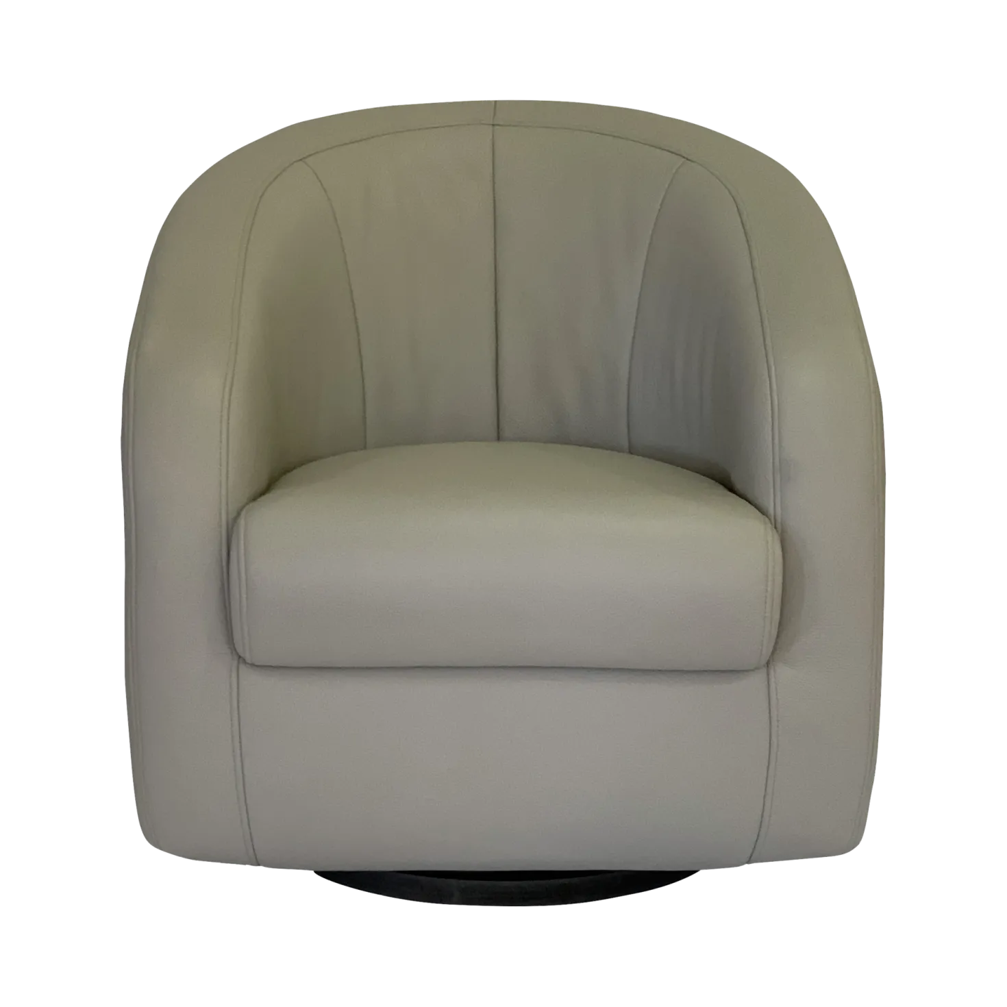 Fauteuil relax pivotant cuir Colin