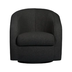 Fauteuil relax pivotant tissu Colin