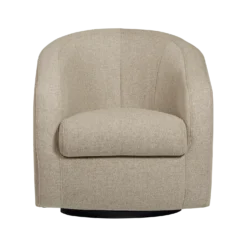 Fauteuil relax pivotant tissu Colin
