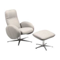 Fauteuil relax tissu Calix