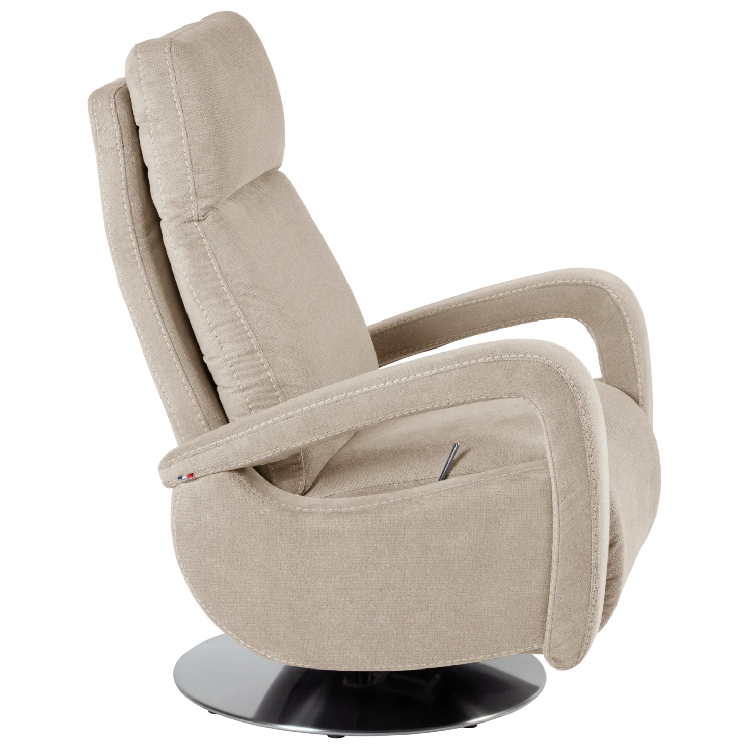 Fauteuil relax tissu recyclé Buxy